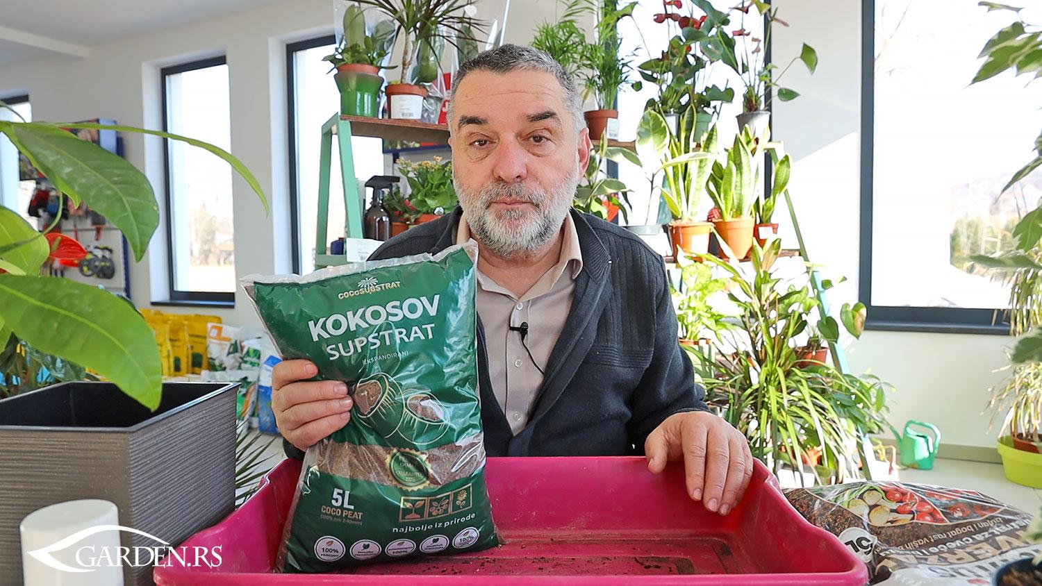 Kokosov supstrat - čemu služi i kako se koristi?