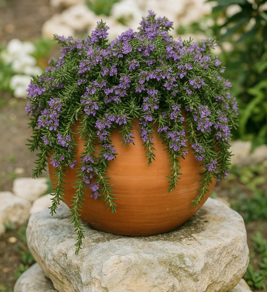 Padajući ruzmarin – otporna, mirisna i višegodišnja biljka