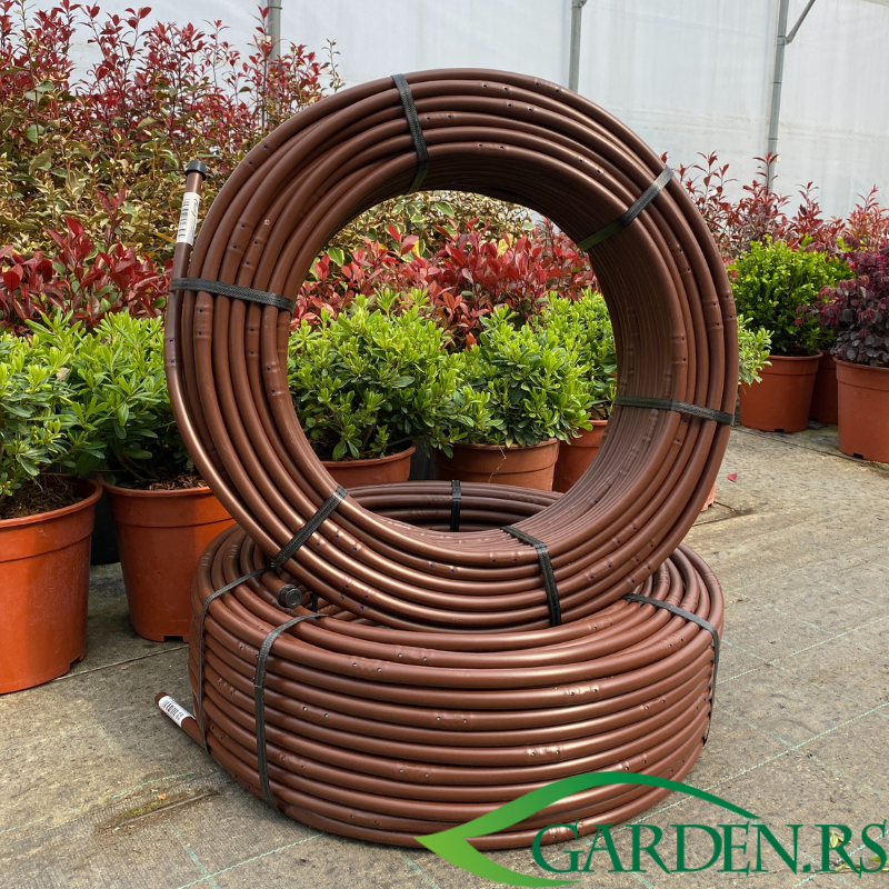 Crevo kap po kap - za ravne terene braon 100m