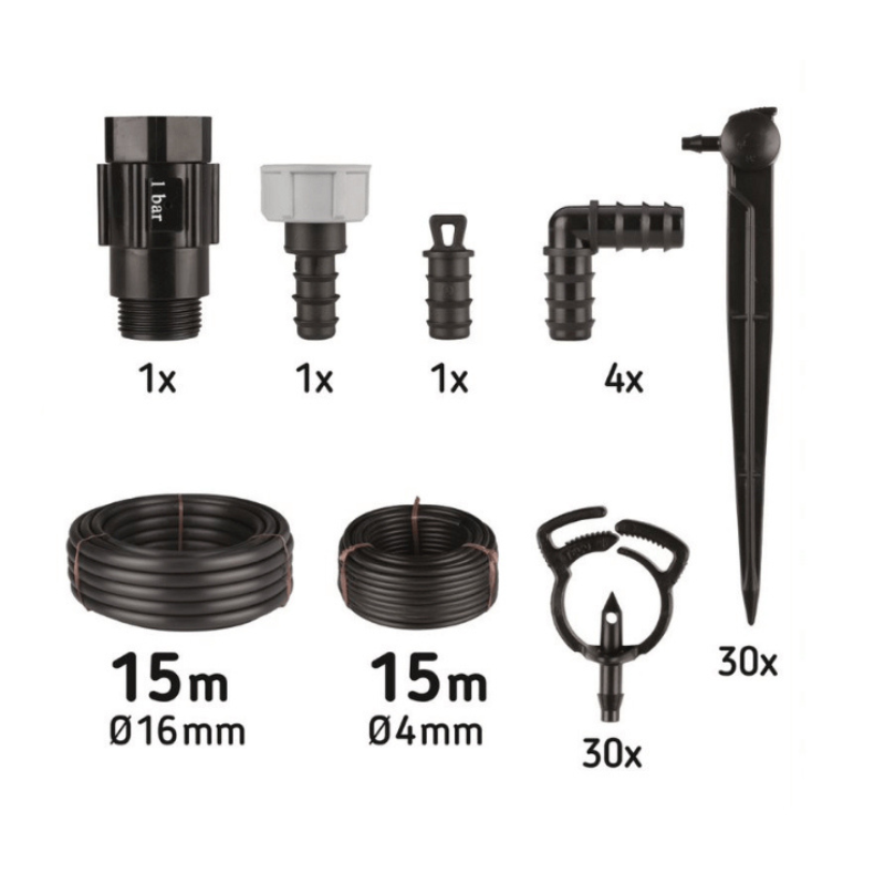 Kap po kap set za saksije sa tajmerom